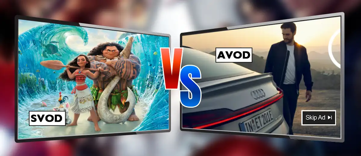 SVOD vs AVOD: Best revenue model in 2024